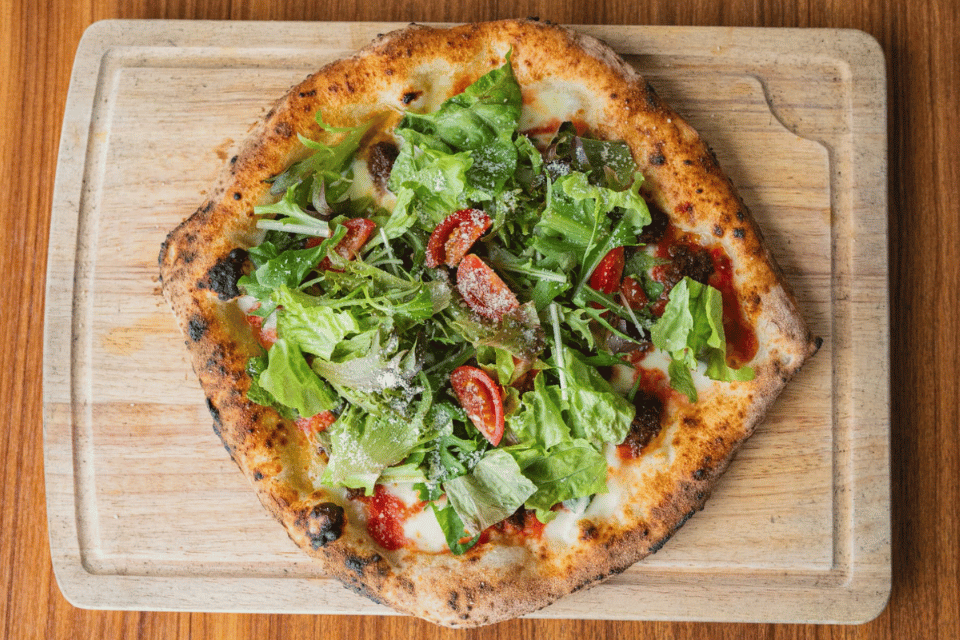 ★当店オリジナル★スパイシータコライス風ピッツァ